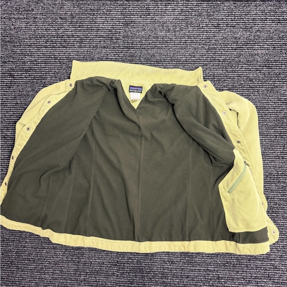 Vintage Patagonia Jacket Women’s M Green Corduroy Cordwarmer Fleece Lined Y2K - Picture 6 of 12